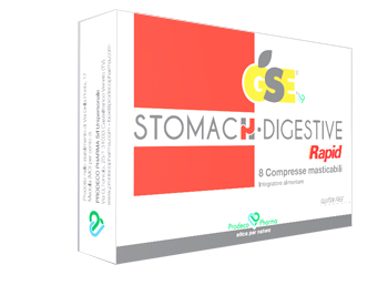 GSE STOMACH DIGESTIVE RAPID 8 COMPRESSE - Farmacia Dott. Pasquale Russo