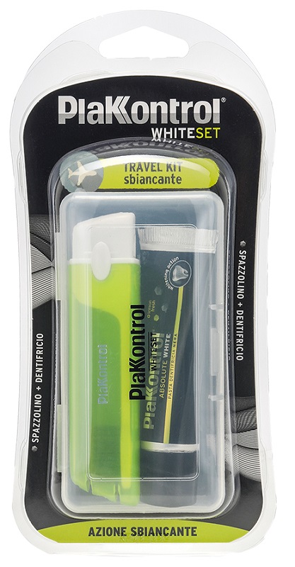 PLAKKONTROL WHITE SET TRAVEL KIT - Farmacia Dott. Pasquale Russo