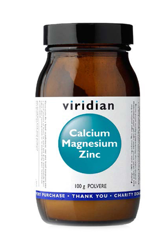 VIRIDIAN CALCIUM MAGNESIUM ZINC 100G POLVERE VIRIDIAN CALCIO MAGNESIO ZINCO - Farmacia Dott. Pasquale Russo
