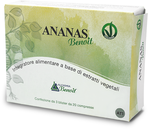 ANANAS BENOIT 60 COMPRESSE DA 500 MG - Farmacia Dott. Pasquale Russo