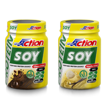 PROACTION SOY PROTEIN CHOCO CREAM 500 G - Farmacia Dott. Pasquale Russo