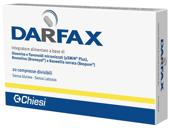DARFAX 20 COMPRESSE DIVISIBILI - Farmacia Dott. Pasquale Russo