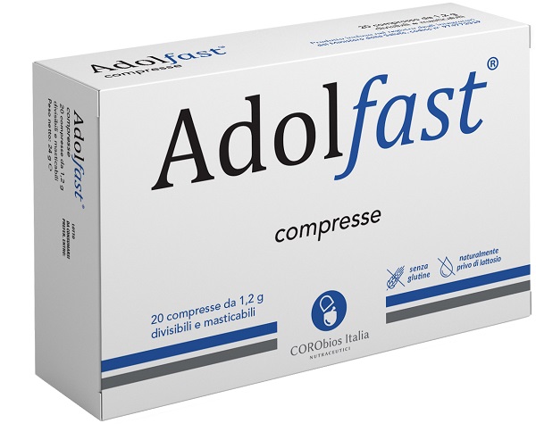 ADOLFAST 20 COMPRESSE MASTICABILI IN BLISTER - Farmacia Dott. Pasquale Russo