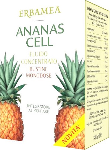 ANANAS CELL FLUIDO CONCENTRATO 15 BUSTINE 20 ML - Farmacia Dott. Pasquale Russo