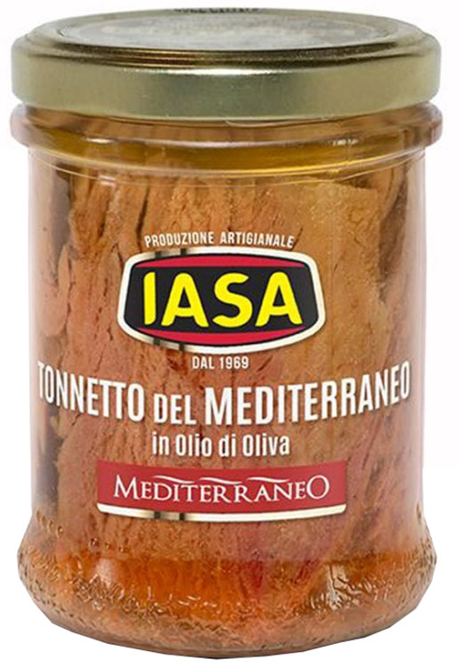 IASA IL GUSTOSO TONNETTO DEL MEDITERRANEO IN OLIO EXTRA VERGINE DI OLIVA 200 G - Farmacia Dott. Pasquale Russo