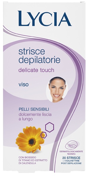 LYCIA 20 STRISCE VISO DELICATE 12 PEZZI - Farmacia Dott. Pasquale Russo