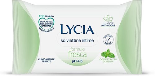 LYCIA SALVIETTINE INTIME FRESH 12 SALVIETTINE - Farmacia Dott. Pasquale Russo