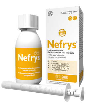 NEFRYS VEG 100 100 ML CON SIRINGA DOSATRICE ALIMENTO COMPLEMENTARE PER CANI E GATTI - Farmacia Dott. Pasquale Russo