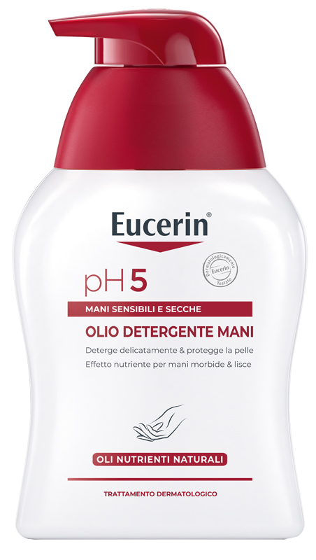 EUCERIN PH5 OLIO DETERGENTE MANI SECCHE E SCREPOLATE 250 ML - Farmacia Dott. Pasquale Russo