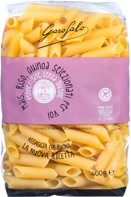 GAROFALO PENNE RIGATE SENZA GLUTINE 400 G - Farmacia Dott. Pasquale Russo