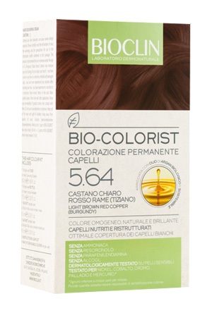 BIOCLIN BIO COLORIST 5,64 CASTANO CHIARO ROSSO RAME TIZIANO - Farmacia Dott. Pasquale Russo