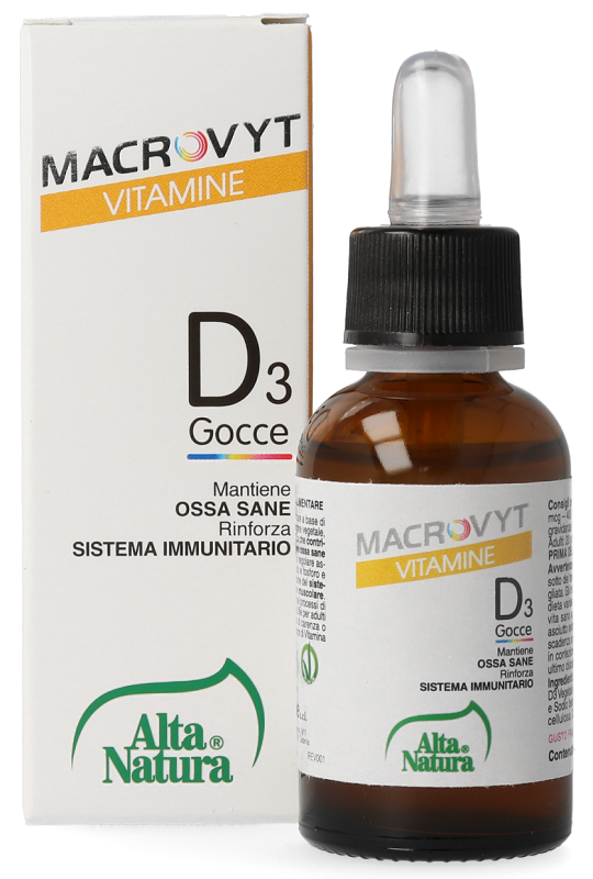 MACROVYT VITAMINA D3 VEG GOCCE 30 ML - Farmacia Dott. Pasquale Russo