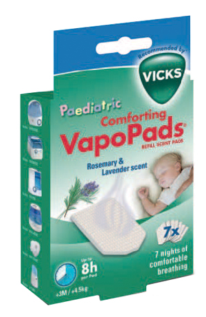 VICKS VAPOPADS ROSEMARY & LAVENDER SCENTE 7 PEZZI - Farmacia Dott. Pasquale Russo