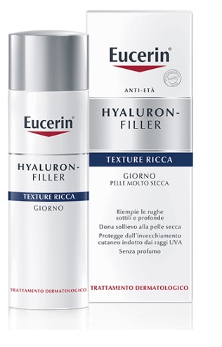 EUCERIN HYALURON-FILLER TEXTURE RICCA GIORNO 50 ML - Farmacia Dott. Pasquale Russo