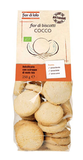 FIOR DI BISCOTTI COCCO 250 G - Farmacia Dott. Pasquale Russo