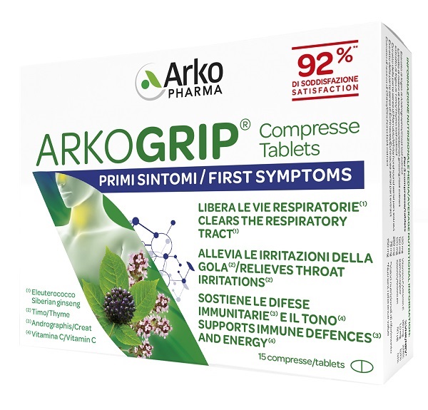 ARKOGRIP 15 COMPRESSE - Farmacia Dott. Pasquale Russo