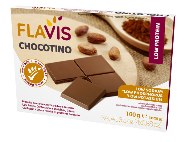 FLAVIS CHOCOTINO 4 PORZIONI DA 25 G - Farmacia Dott. Pasquale Russo