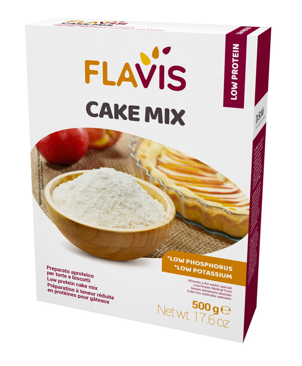 FLAVIS CAKE MIX PREPARATO PER TORTE E BISCOTTI APROTEICI 500 G - Farmacia Dott. Pasquale Russo