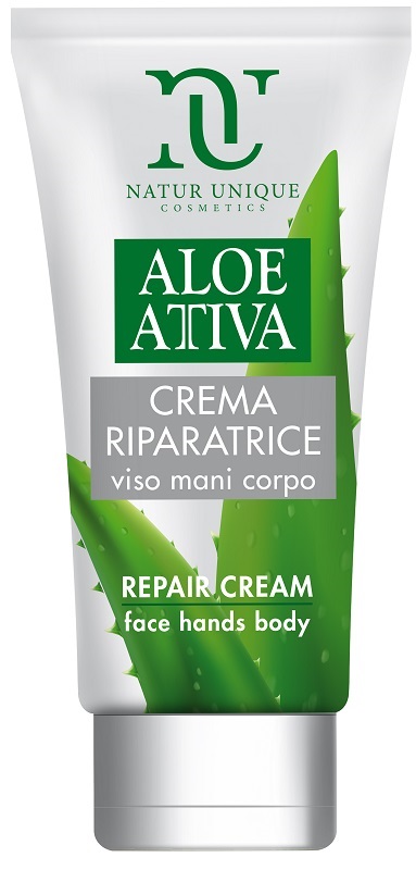 ALOE ATTIVA CREMA RIPARATRICE 150 ML NATUR UNIQUE - Farmacia Dott. Pasquale Russo