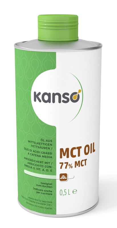 KANSO MCT OIL 77% OLIO DI ACIDI GRASSI 500 ML - Farmacia Dott. Pasquale Russo