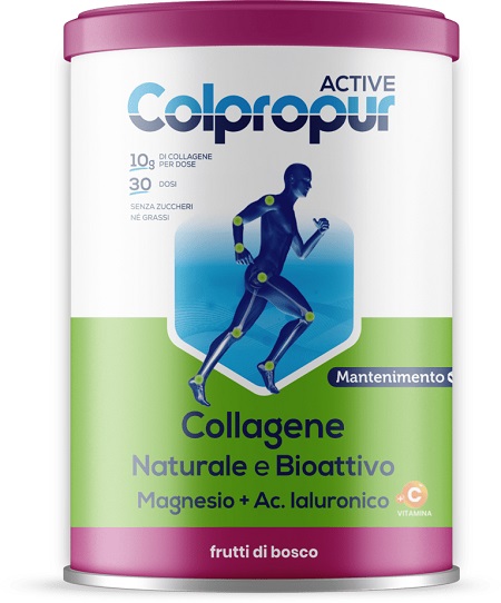 COLPROPUR ACTIVE FRUTTI DI BOSCO 345 G - Farmacia Dott. Pasquale Russo