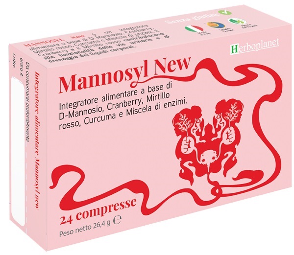 MANNOSYL NEW 24 COMPRESSE - Farmacia Dott. Pasquale Russo