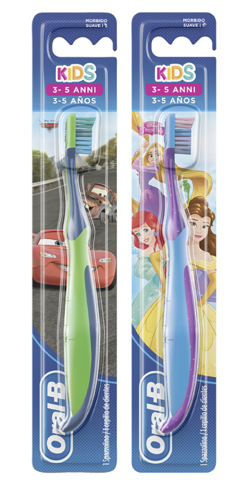 ORALB KIDS SPAZZOLINO MANUALE CARS&PRINCESS 3-5 ANNI - Farmacia Dott. Pasquale Russo