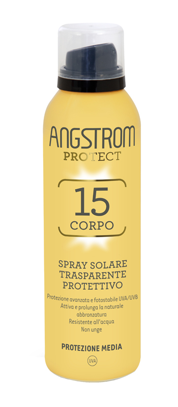 ANGSTROM PROTECT 15 CORPO SPRAY SOLARE TRASPARENTE 150 ML - Farmacia Dott. Pasquale Russo