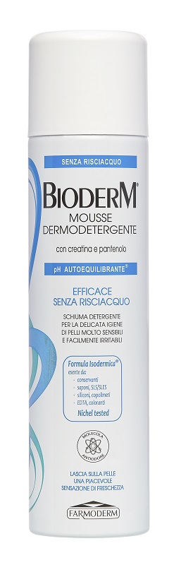 BIODERM MOUSSE DERMODETERGENTE 400 ML - Farmacia Dott. Pasquale Russo