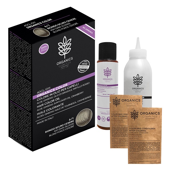 ORGANICS PHARM ORGANICS COLOR 6/1 BIONDO SCURO CENERE - Farmacia Dott. Pasquale Russo