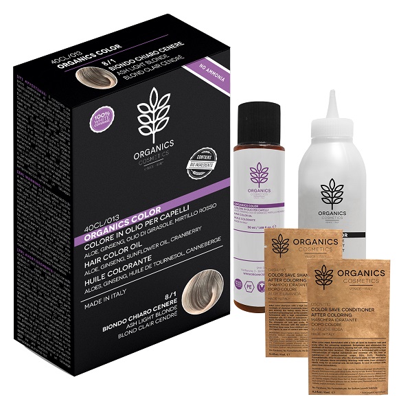ORGANICS PHARM ORGANICS COLOR 8/1 BIONDO CHIARO CENERE - Farmacia Dott. Pasquale Russo