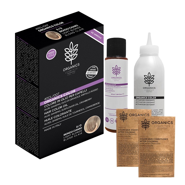 ORGANICS PHARM ORGANICS COLOR 8/0 BIONDO CHIARO - Farmacia Dott. Pasquale Russo