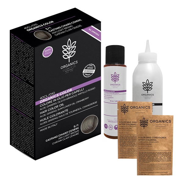 ORGANICS PHARM ORGANICS COLOR 5/1 CASTANO CHIARO CENERE - Farmacia Dott. Pasquale Russo