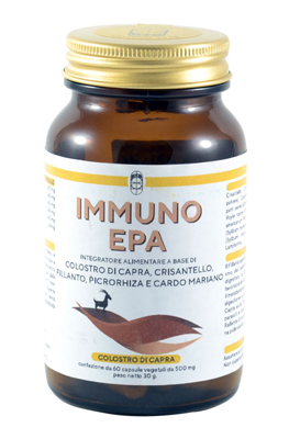 IMMUNO EPA COLOSTRO DI CAPRA FEGATO 60 CAPSULE VEGETALI - Farmacia Dott. Pasquale Russo