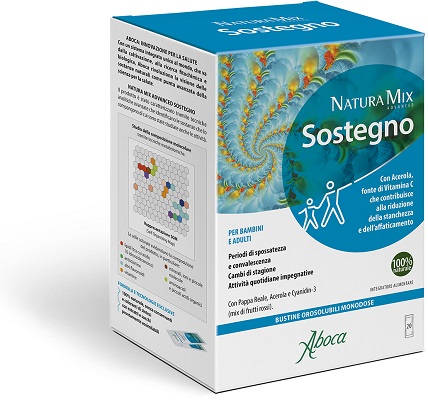 NATURA MIX ADVANCED SOSTEGNO OROSOLUBILE 20 BUSTINE - Farmacia Dott. Pasquale Russo
