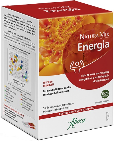 NATURA MIX ADVANCED ENERGIA 20 BUSTINE - Farmacia Dott. Pasquale Russo