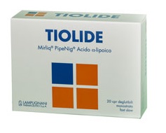 TIOLIDE 20 COMPRESSE DEGLUTIBILI MONOSTRATO FAST SLOW - Farmacia Dott. Pasquale Russo