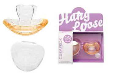 CURAPROX BABY SUCCHIETTO 2 PEZZI TG 1 COLORE ARANCIO + SCATOLA PER IGIENIZZAZIONE - Farmacia Dott. Pasquale Russo