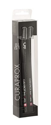 CURAPROX BLACK IS WHITE DENTIFRICI SBIANCANTI 2 SPAZZOLINI - Farmacia Dott. Pasquale Russo