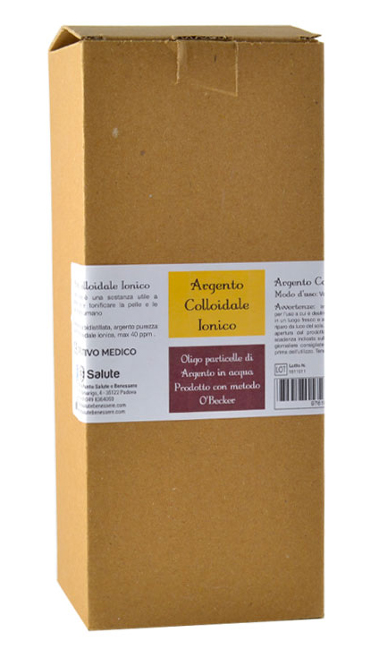 ARGENTO COLLOIDALE IONICO 40PPM CERTIFICATO 1000 ML - Farmacia Dott. Pasquale Russo