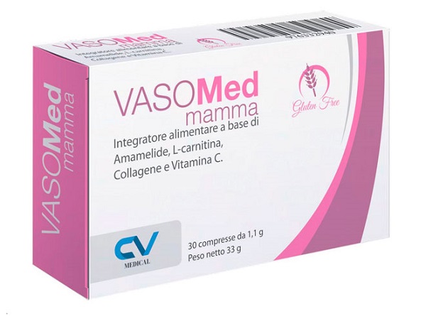 VASOMED MAMMA 30 COMPRESSE - Farmacia Dott. Pasquale Russo