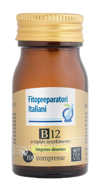 FITOPREPARATORI ITALIANI B12 100 COMPRESSE - Farmacia Dott. Pasquale Russo