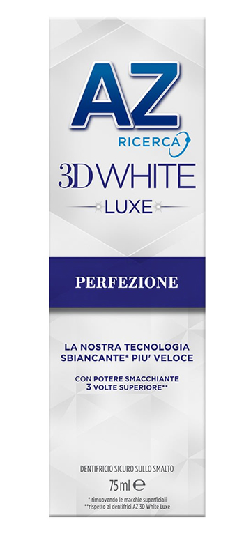 AZ DENT 3D WHITE LUXE PERFEZIONE 75ML - Farmacia Dott. Pasquale Russo