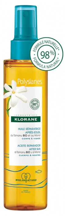 KLORANE OLIO RISTRUTTURANTE DOPOSOLE AL TAMANU E MONOI 150 ML - Farmacia Dott. Pasquale Russo