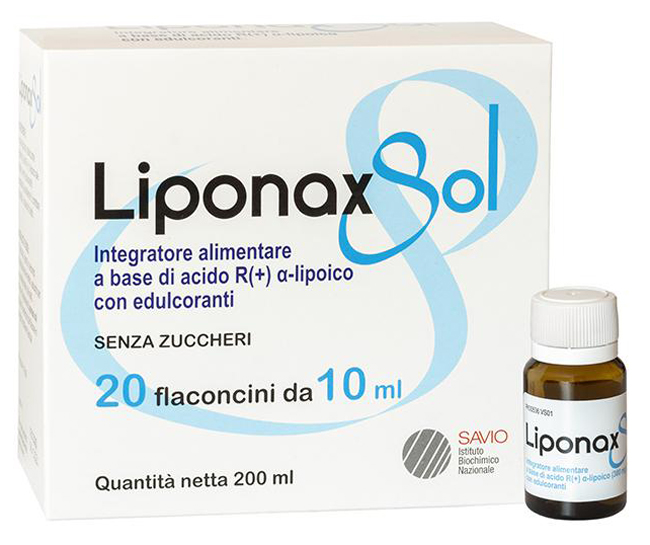LIPONAX SOLUZIONE 20 FLACONCINI 10 ML - Farmacia Dott. Pasquale Russo