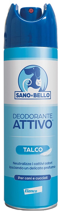 SANO E BELLO DEODORANTE ATTIVO TALCO 250 ML - Farmacia Dott. Pasquale Russo