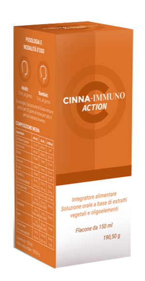CINNA IMMUNO ACTION SOLUZIONE ORALE 150 ML - Farmacia Dott. Pasquale Russo