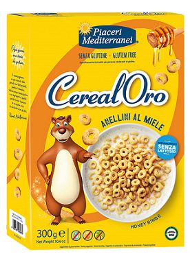 PIACERI MEDITERRANEI CEREALORO ANELLINI MIELE 300 G - Farmacia Dott. Pasquale Russo