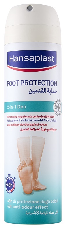 HANSAPLAST FOOT PROTECTION 2 IN 1 DEO 150 ML - Farmacia Dott. Pasquale Russo
