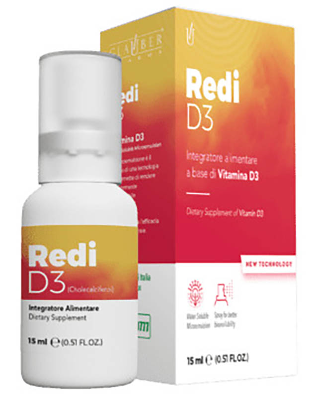 REDI-D3 SPRAY GLAUBER 15 ML - Farmacia Dott. Pasquale Russo